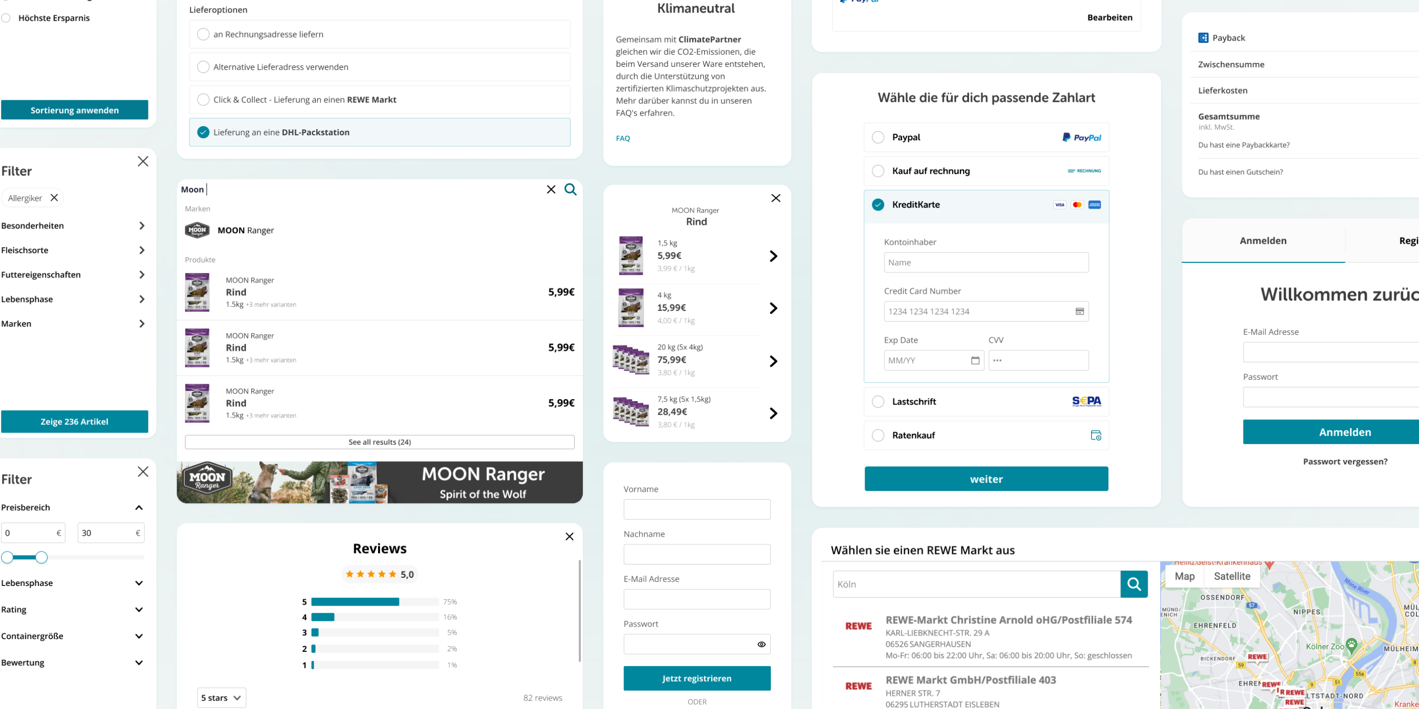 Widget page redesign